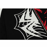 Y2K Retro Spider Print Sportswear Loose Casual Top For Men And Women I