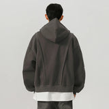 450G Hoody Sweatshirt Men Women Streetwear Fashion Loose Casual Short