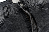 streetwear black washed ripped baggy flare jeans pants for men and women straight ropa hombre loose casual denim trousers unique jeans style 4294