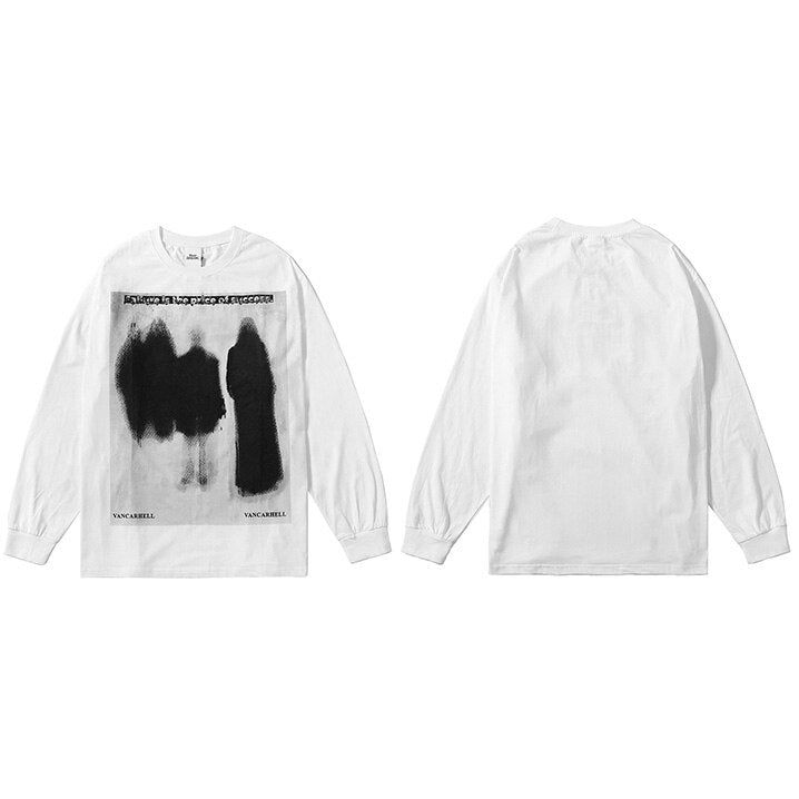 "Ghost Face" Unisex Men Women Streetwear Graphic Sweatshirt Daulet Apparel