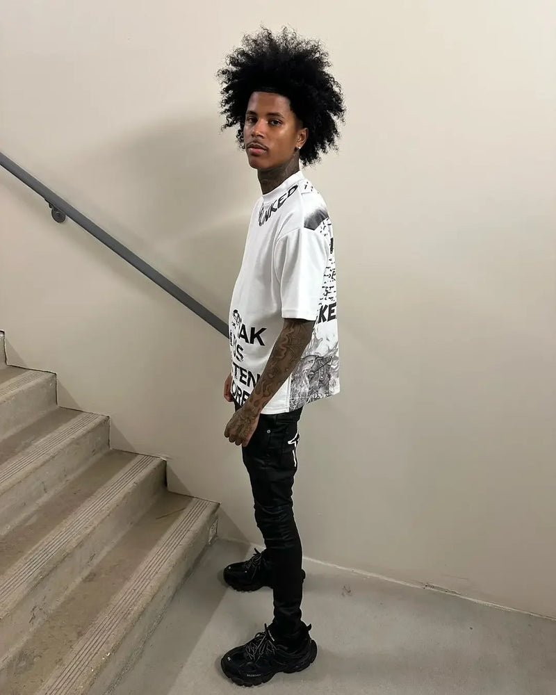 Sadcore Streetwear – American Sweetheart Graphic T Shirts Oversized Y2K Top – Edgy Streetwear for All Genders