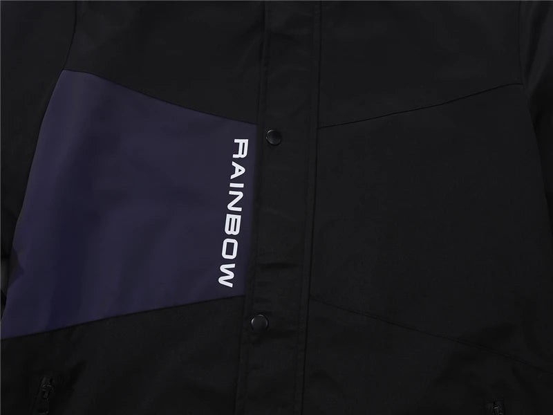 Windbreaker urban high fashion parka graffiti oversized