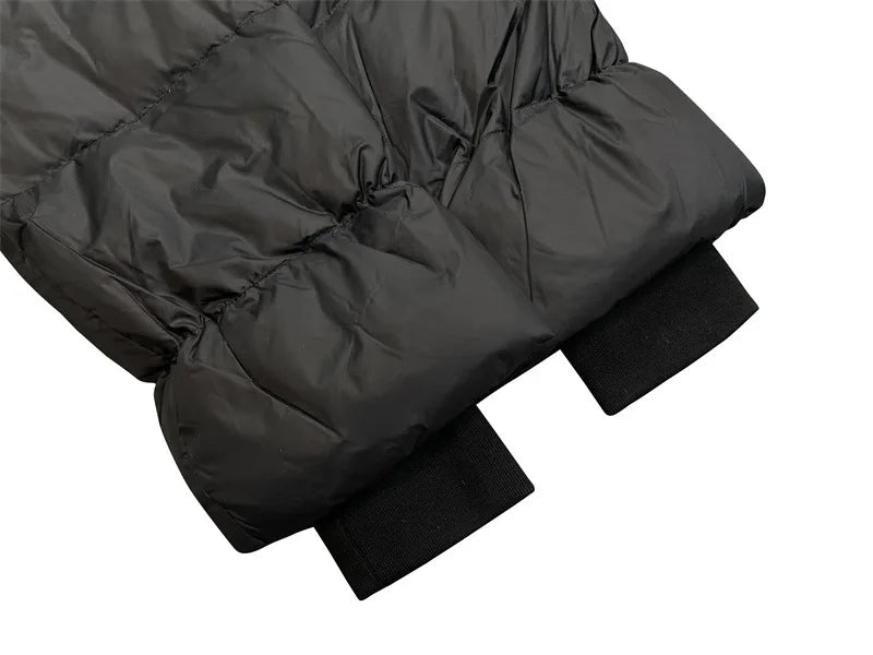 New 2023 Men Rick 4 Holes Windbreaker Coast Puffers Coats & Jackets / Down Coats Vest Cotton Thicken Warm Winter Shark #703