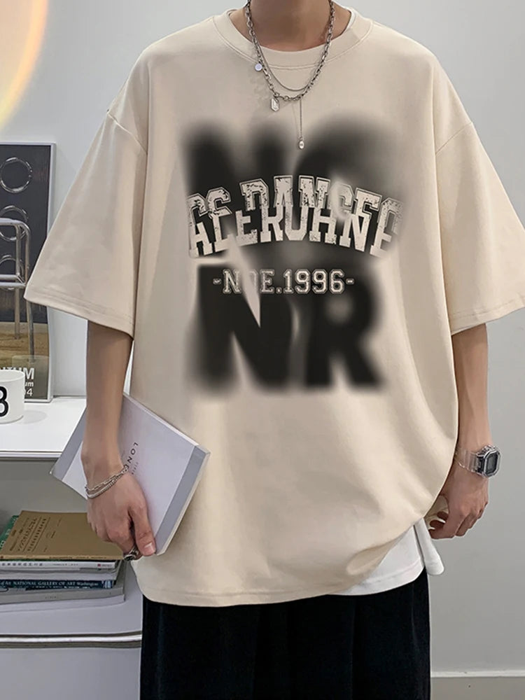 Vaporwave Graphic tee – 2024 New Short Sleeve T Shirt For Men American Hip Hop Fashion