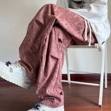 autumn corduroy pants men fashion retro casual pants men streetwear hip hop loose wide leg pants mens trousers large size 5xl relaxed fit trousers