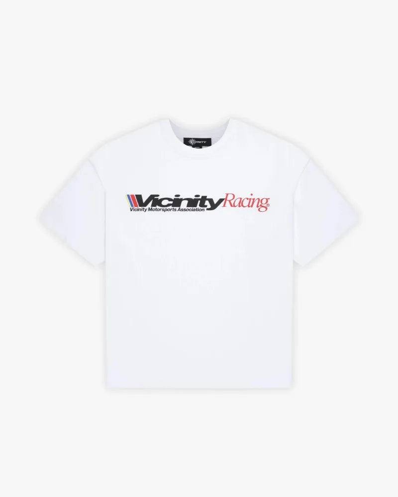 Trapwear Graphic tee – European And American New Racing Letter Printed Oversized Sh
