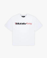 Trapwear Graphic tee – European And American New Racing Letter Printed Oversized Sh