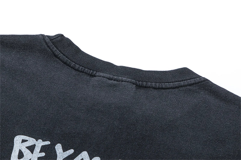 Vintage 90s Rock Band Tee Dark Retro Classic Album Culture Print Casual Loose T-Shirt Tops