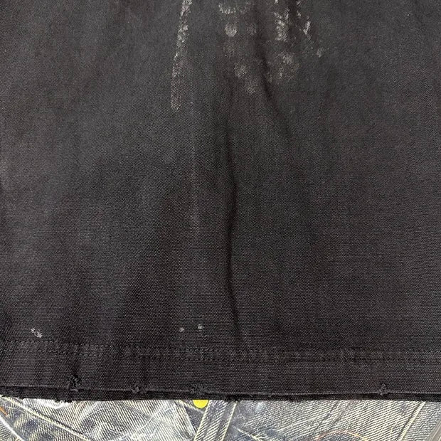Embroidered patchwork shirt