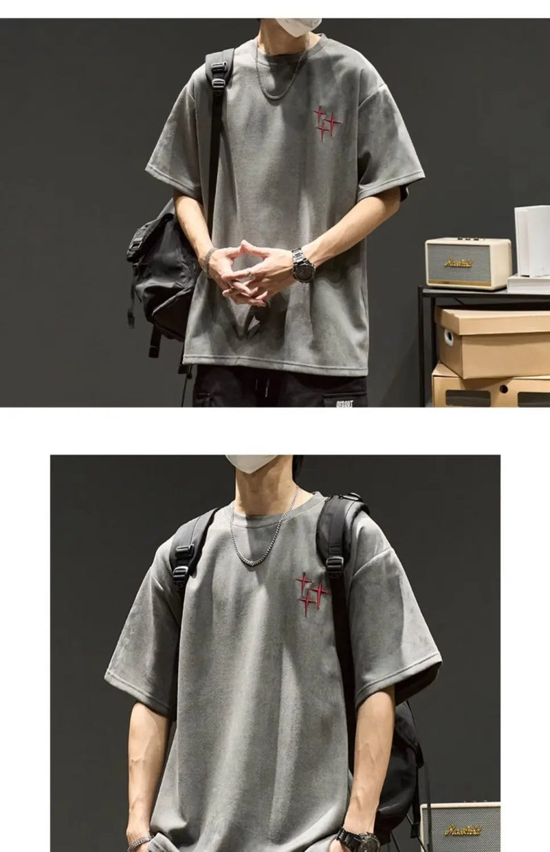 Trapwear Tribal flame – American Hip Hop Trend Men And Women Retro Personality Lette