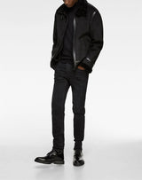 checkered bomber jacket, daily drip essential, men's streetwear fashion, oversized urban jacket, high quality cold-weather co