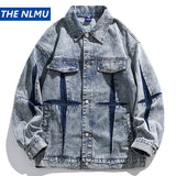 Hip pleated parka harajuku minimalist jacket