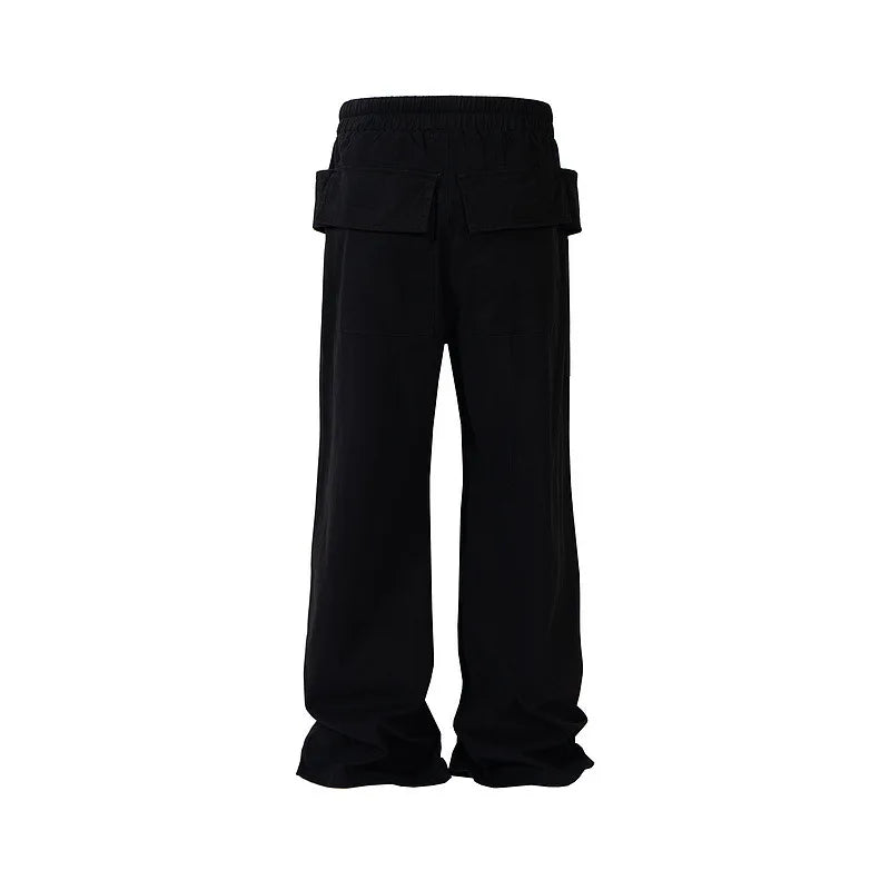 new men 2024 rick tactical paratrooper cargo comfortable cotton parkour sweat casual pants sweatpants no tag a4 relaxed fit joggers