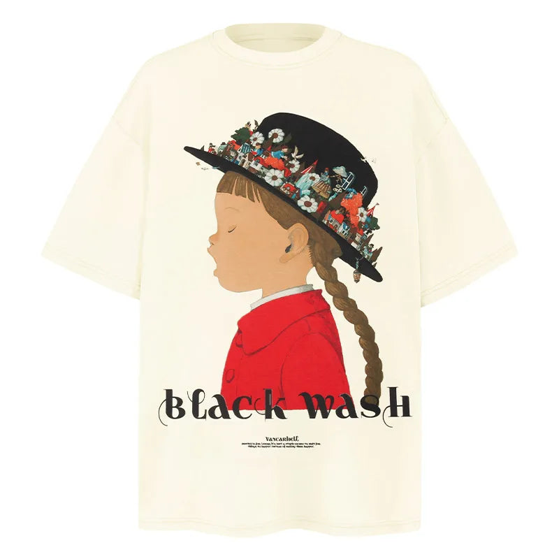 Anime Graphic tee – Men Versatile Casual T Shirt Color Print Designed Short Slee