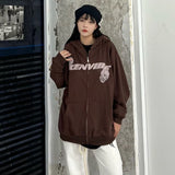 Glitchcore Fashion – Fashion Skull Embroidery Hoodies Pullover Hooded – Streetwear Fashion for Men & Women