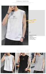 Glitchcore Tribal flames – Summer Mens Workout Gym Tank Tops Casual Sleeveless
