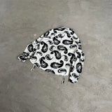 24ss New Retro Vintage Digital direct spray Cashew flower print High-Street Casual long sleeved shirt