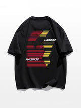 Y2k Chrome print – Summer Creative Letter Printed T Shirts For Men High Street