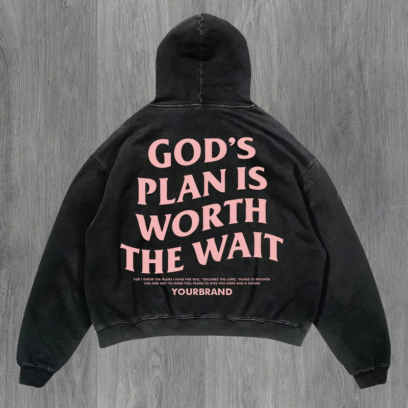 Gothic Oversized Tee – Pink Grunge Oversized Sweatshirt Zip Up Hoodie Letter Printi – Streetwear Fashion for Men & Women