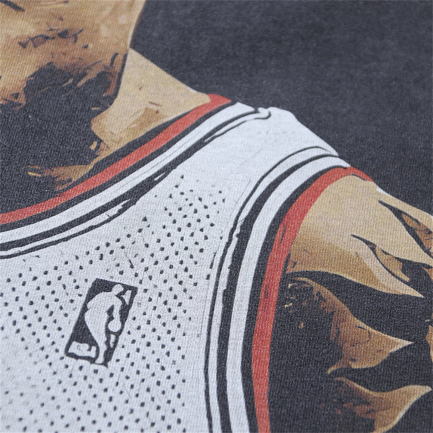 Y2K aesthetic print tee featuring rodman print vintage retro high street hip pop t shirt tops