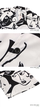 Harajuku Vintage t-shirt – Velvet Leopard Short Sleeve T Shirt Short Sets Summer Mens H