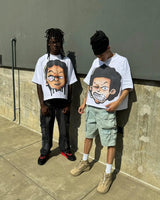 harajuku summer casual graphic t shirts men cartoon big head streetwear oversized y2k tops gothic clothes goth women clothing urban fashion pants