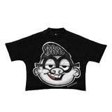 Harajuku cartoon graphic t shirts high street oversized t shirt casual goth y2k top streetwear pro choice vintage women clothing
