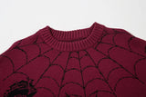hip hop knitted sweater mens winter o neck harajuku pattern pullover streetwear casual loose pullover sweaters jumper knitwear high quality cotton pullover, Y2K vintage urban hoodie, streetwear fashion hoodie
