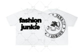Vaporwave Chrome logo – Y2K Streetwear Gothic Straw Letters Oversized Printed T Shir