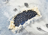2023 brand new classic old washing rhinestones ripped holes jeans cotton denim pants comfort casual jeans size cargo 28 36 620 unique cargo style 741