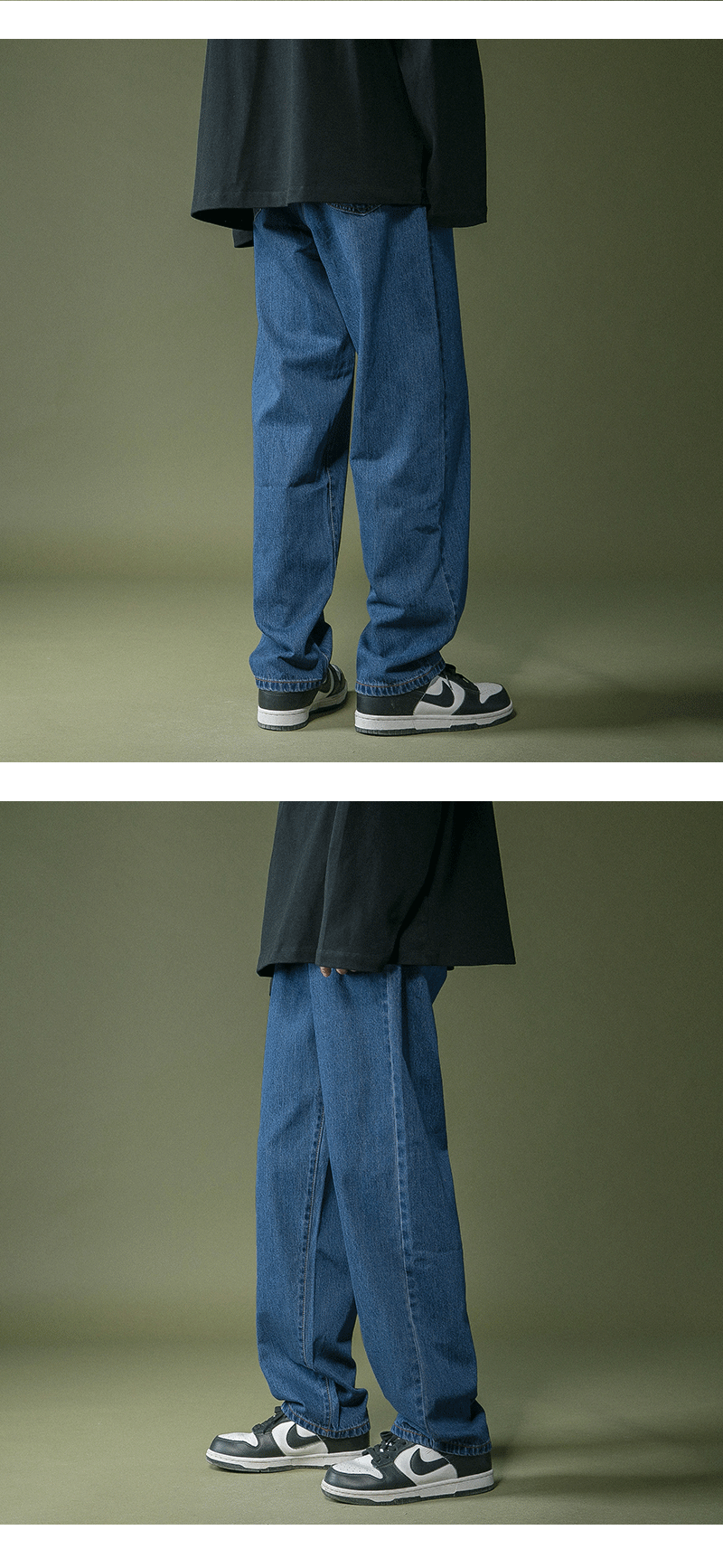lappster men black baggy jeans streetwear 2023 harajuku casual straight pants male loose streetwear white graphic denim pants unique jeans style 2584