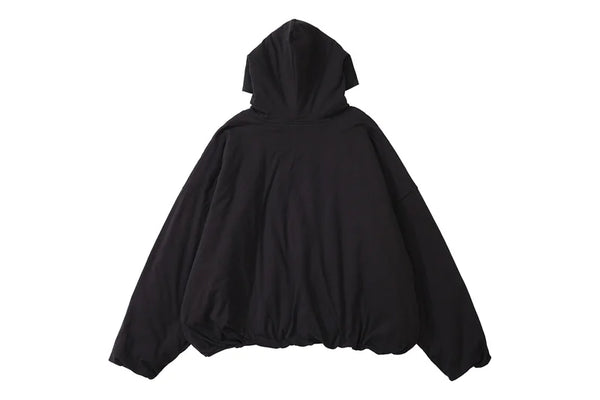 skatercore angelcore design featuring autumn and winter kanye high street yzy double layer fabric clip cotton mens and womens large hoodie
