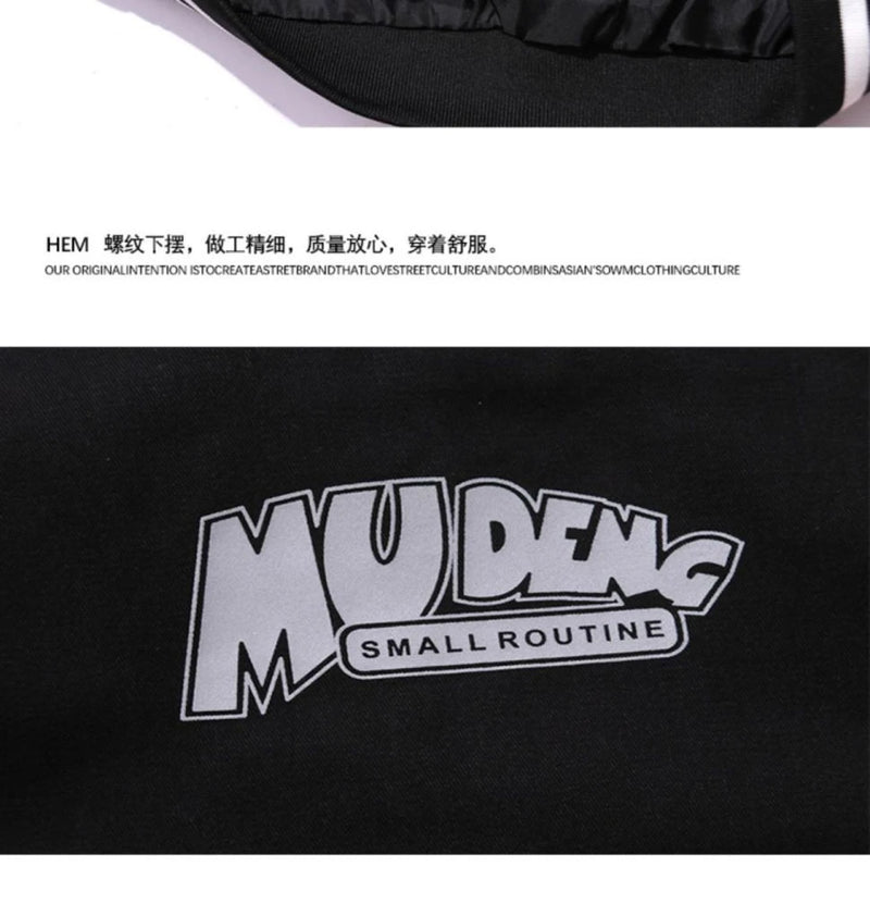 2024 New Autumn Clothing Korean Y2K Retro Letter Print Couple Baseball Uniforms Men Women Ins Loose Hip-Hop Personalized Jackets