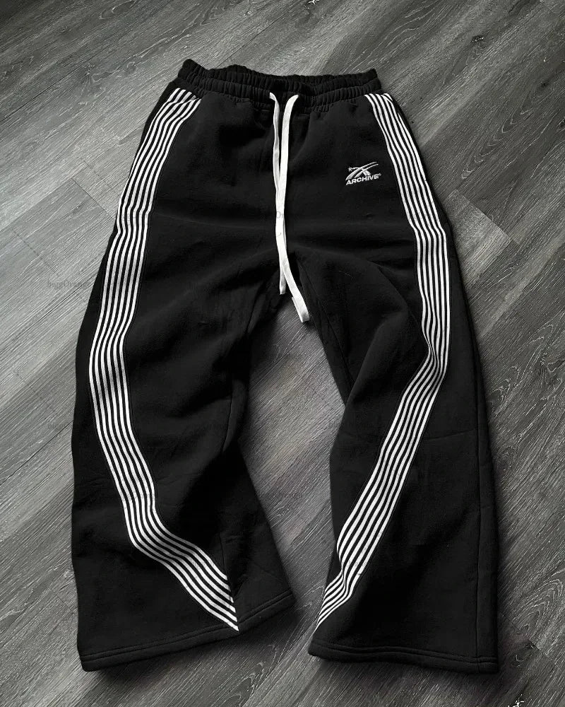 hip hop retro camo graphic streetwear sweatpants y2k pants gothic baggy casual pants womens mens elastic waist jogging trousers unique joggers style 5025