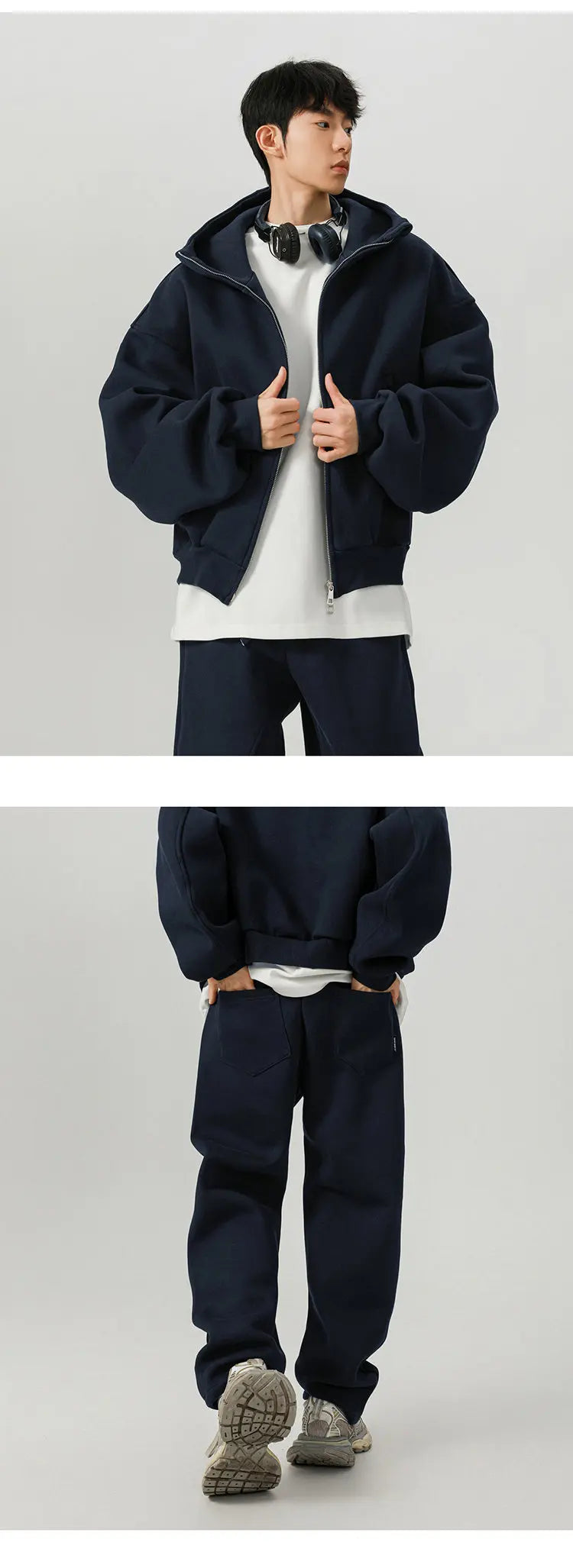 men sport sets hood coat pant streetwear loose casual hoody short sweatshirt jacket trouser women hoodie sweatpant tracksuit unique joggers style 2918