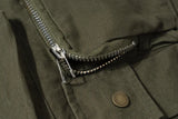 New 2024 Novelty High Zipper Function Tactics Heavy Skateboard Street Cotton Casual Shorts Kanye Hip-hop Parkour Cargo #U53