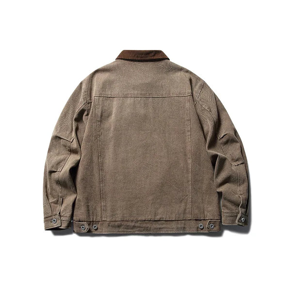 Bomber parka windbreaker zip-up minimalist fleece
