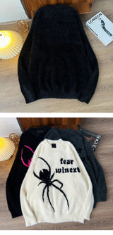 techwear street knit hoodie with oversized flame detail for urban fall winter outfits, street fashion menswear trend for seas