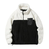 winter fleece faux fur parkas fashion warm women lambswool coat high street couple streetwear oversize jacket for men nan pho - variant style 244708 for streetwear fashion