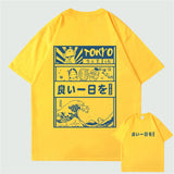 Anime Aesthetic Shirt – Men Hip Hop Streetwear T Shirt Japanese Kanji Cartoon – Edgy Streetwear for All Genders
