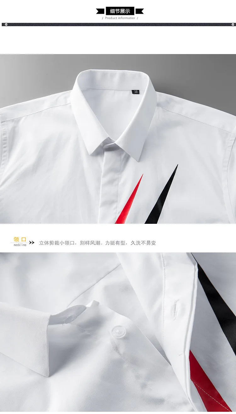 New 2022 Men Classic NEIL BARRETT thunderbolt Cotton Casual Shirts Shirt high quality Pocket Short sleeves S 3XL #A602