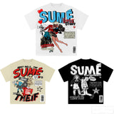 Urban Flame T-Shirt – Streetwear Crown Drip with Fire Quote