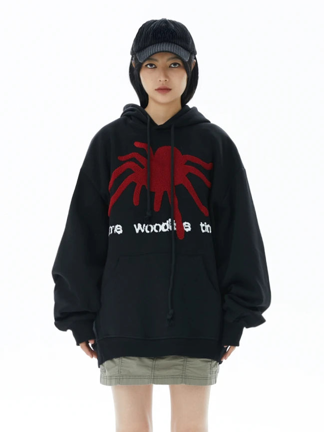 vaporwave tribal flames featuring fashion spider web printed hoodies unisex hip hop y2k sweatshirt streetwear mens casual hooded autumn warm loose tops hoodies