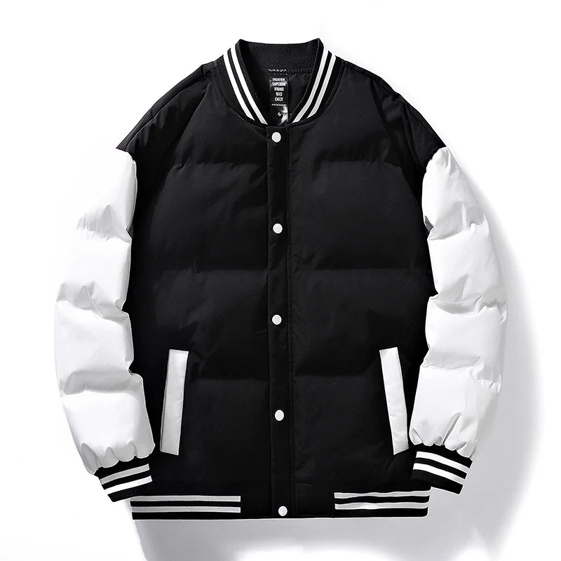 techwear zip bomber, urban fashion, for men, fall streetwear outfit, oversized style, layered fashion, modern aesthetic, graphic detail