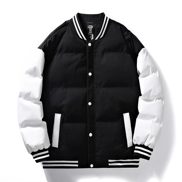 techwear zip bomber, urban fashion, for men, fall streetwear outfit, oversized style, layered fashion, modern aesthetic, graphic detail