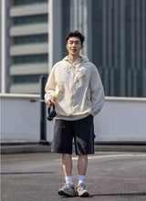 techwear zip bomber, urban street style, mens fashion