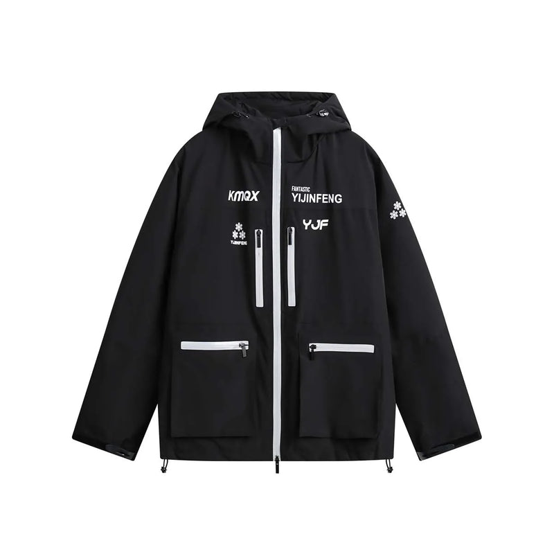 Men's Down Jackets 2023 Winter Outdoor Functional 90% White Duck Down Jacket Warm Cargo Coat Thick Outwear Hip Hop Streetwear