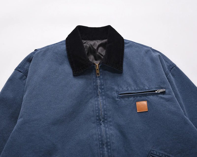 urban fashion featuring new 2023 clean fit men j97 detroit old washing multi workwear bomber coats jackets down coats shirts cotton warm winter 622 design – premium quality jacket for men