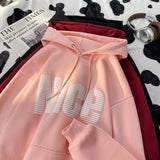 American Spring And Autumn Trendy Men And Women Hip Hop Retro Letter P