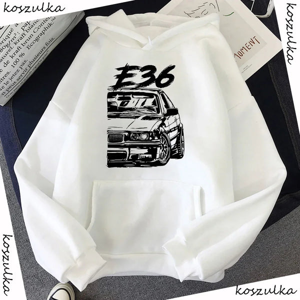 New Original Sweatshirt Harajuku Handsome Car Niche Hoodie Men And Wom